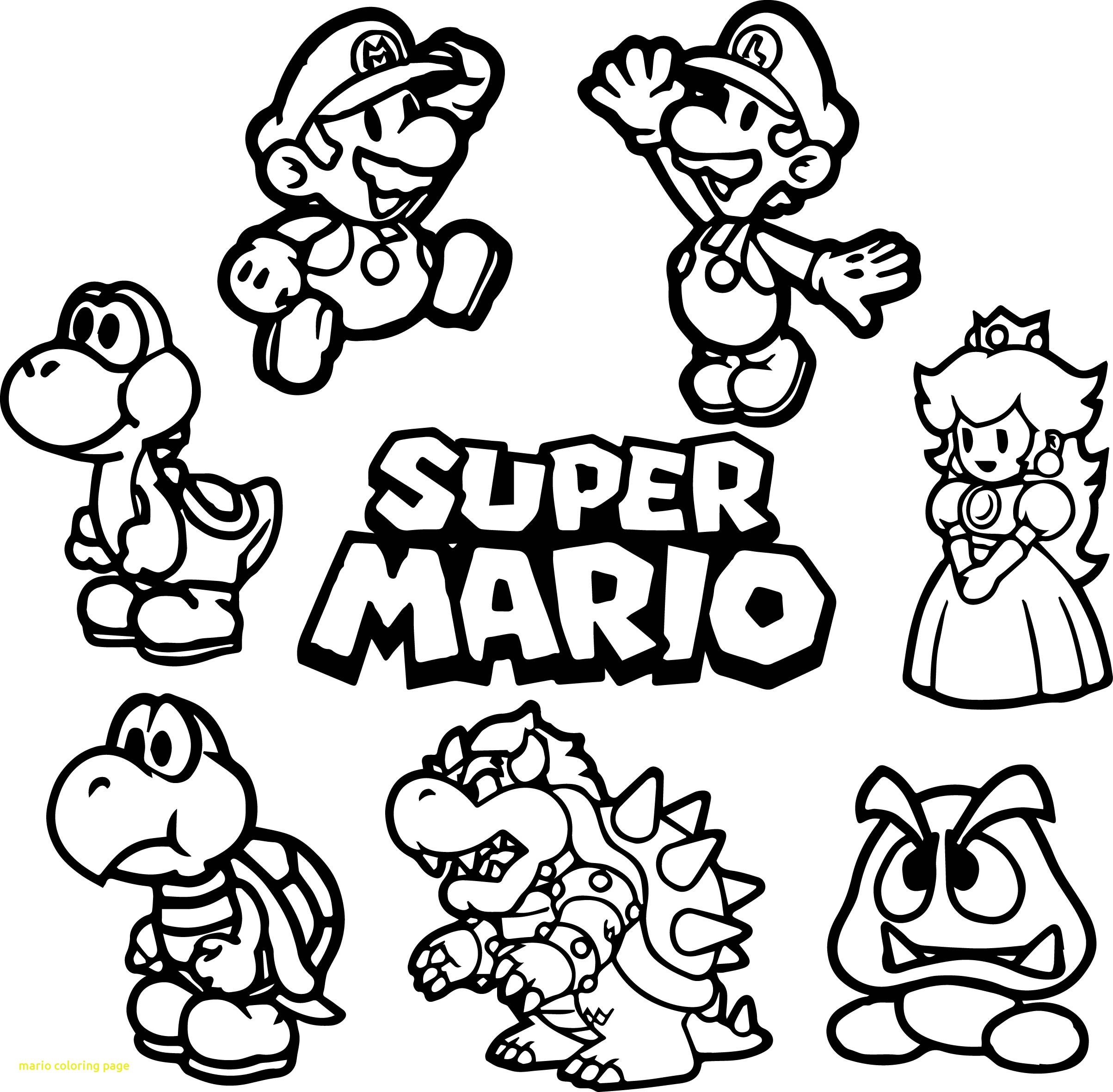 Mario Coloring Pages at GetColorings.com | Free printable colorings