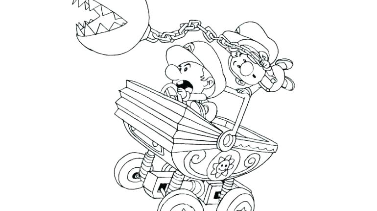 Mario Kart Coloring Pages at GetColorings.com | Free printable