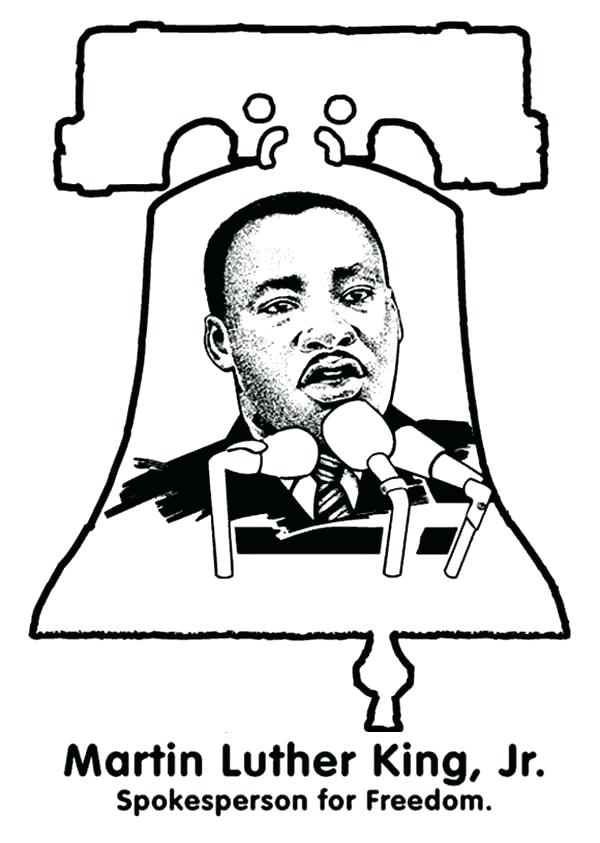 Free Printable Martin Luther King Jr Coloring Sheets 2023 Calendar