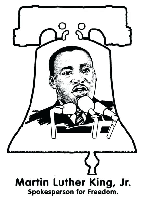 Free Printable Martin Luther King Jr Coloring Sheets 2023 Calendar 