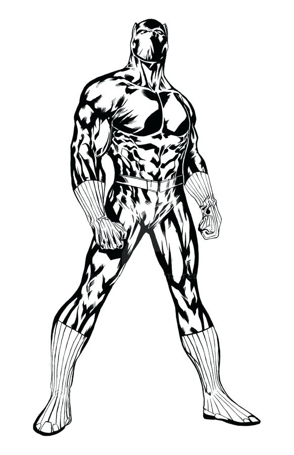 Marvel Black Panther Coloring Pages at GetColorings.com | Free