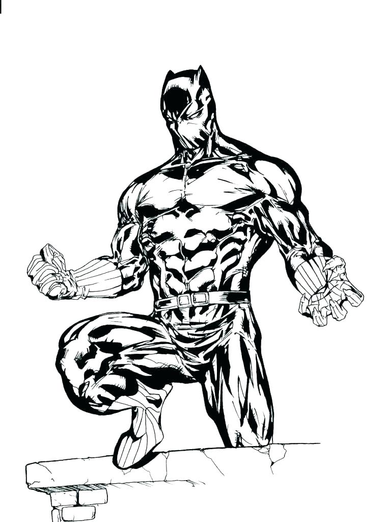 Marvel Black Panther Coloring Pages at GetColorings.com ...