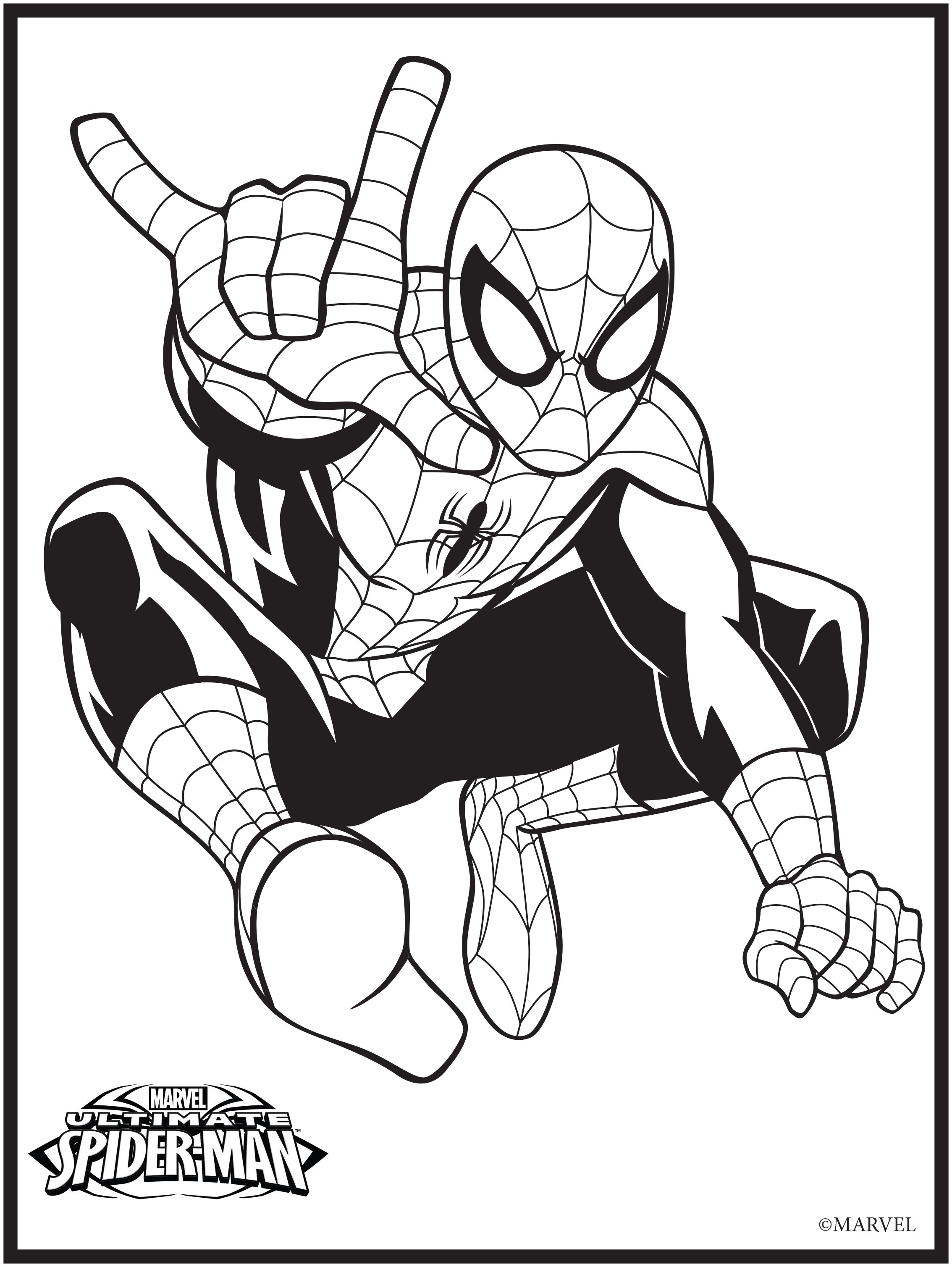 Free Printable Comic Coloring Pages