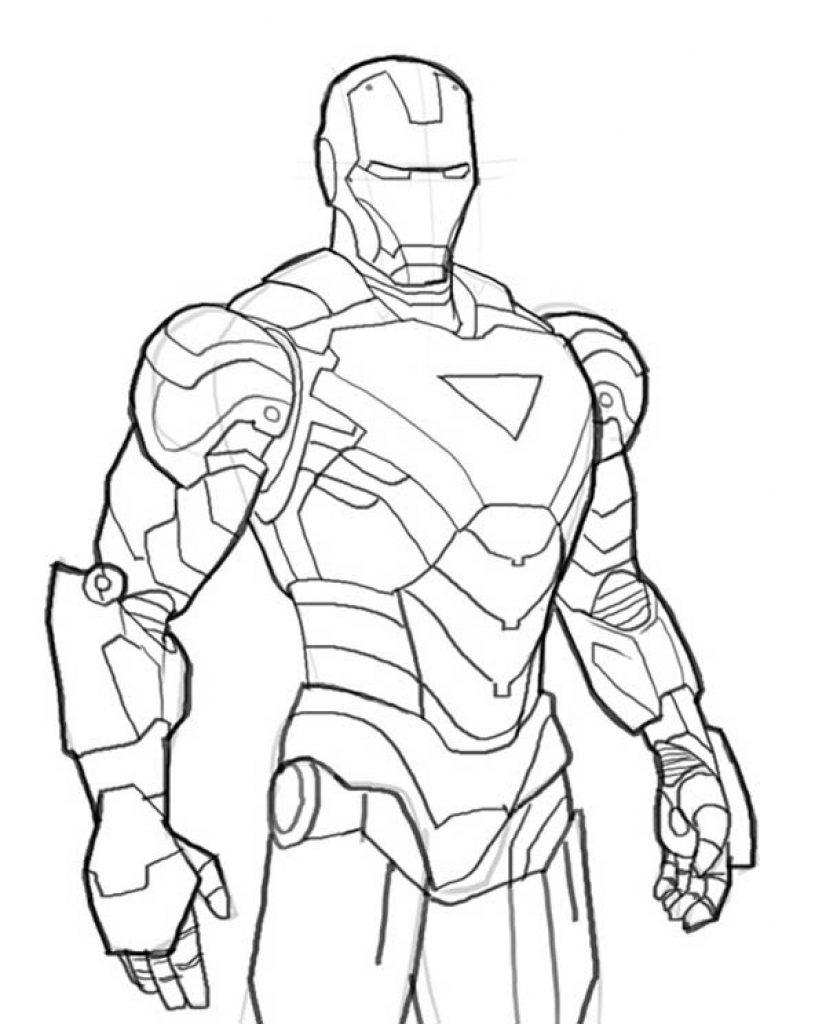 Marvel Iron Man Coloring Pages at GetColorings.com | Free printable