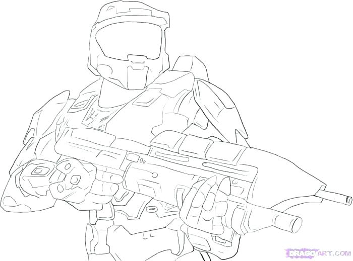 Master Chief Coloring Pages at GetColorings.com | Free printable