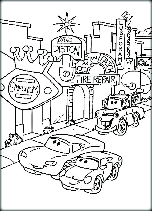 Mater Cars Coloring Pages at GetColorings.com | Free printable