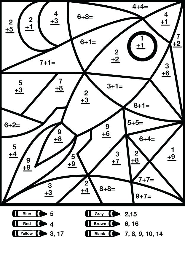 Math Coloring Pages 1st Grade at GetColorings com Free printable
