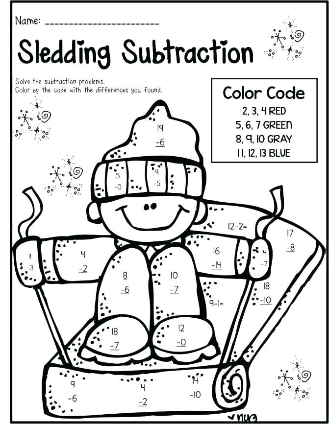 Math Coloring Pages 1st Grade At GetColorings Free Printable 