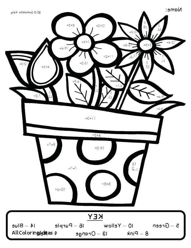 Math Coloring Pages 2nd Grade At GetColorings Free Printable 