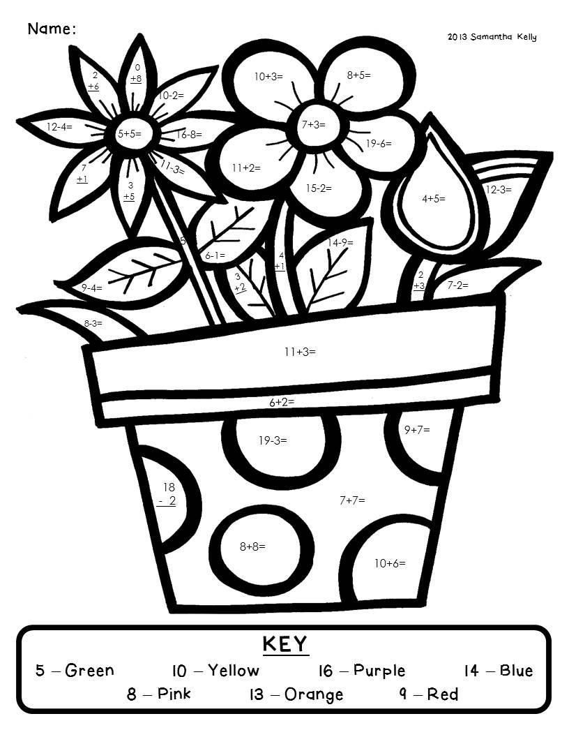 Math Coloring Pages 2nd Grade At GetColorings Free Printable 