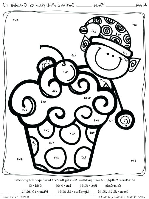 Math Coloring Pages 3Rd Grade At Getcolorings.com | Free Printable