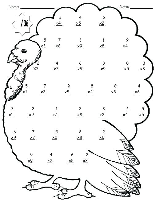 Math Facts Coloring Pages At GetColorings Free Printable 