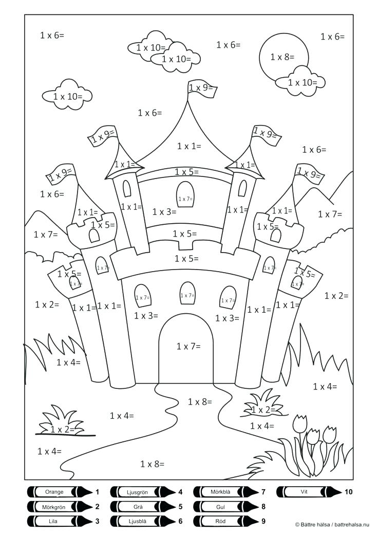 Math Facts Coloring Pages at GetColorings.com | Free printable