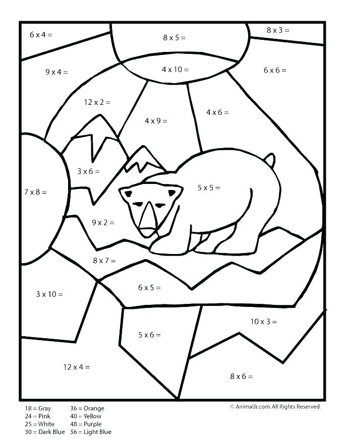 Math Facts Coloring Pages At Getcolorings.com 