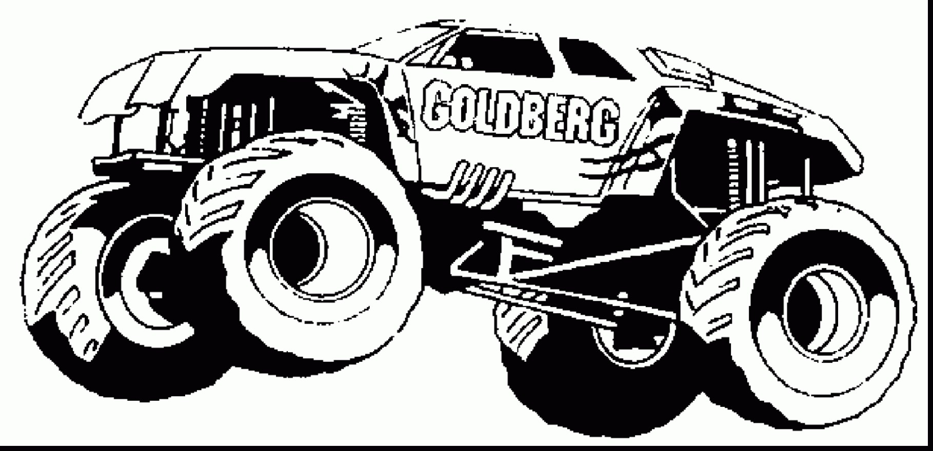 Max D Monster Truck Coloring Pages at GetColorings.com | Free printable