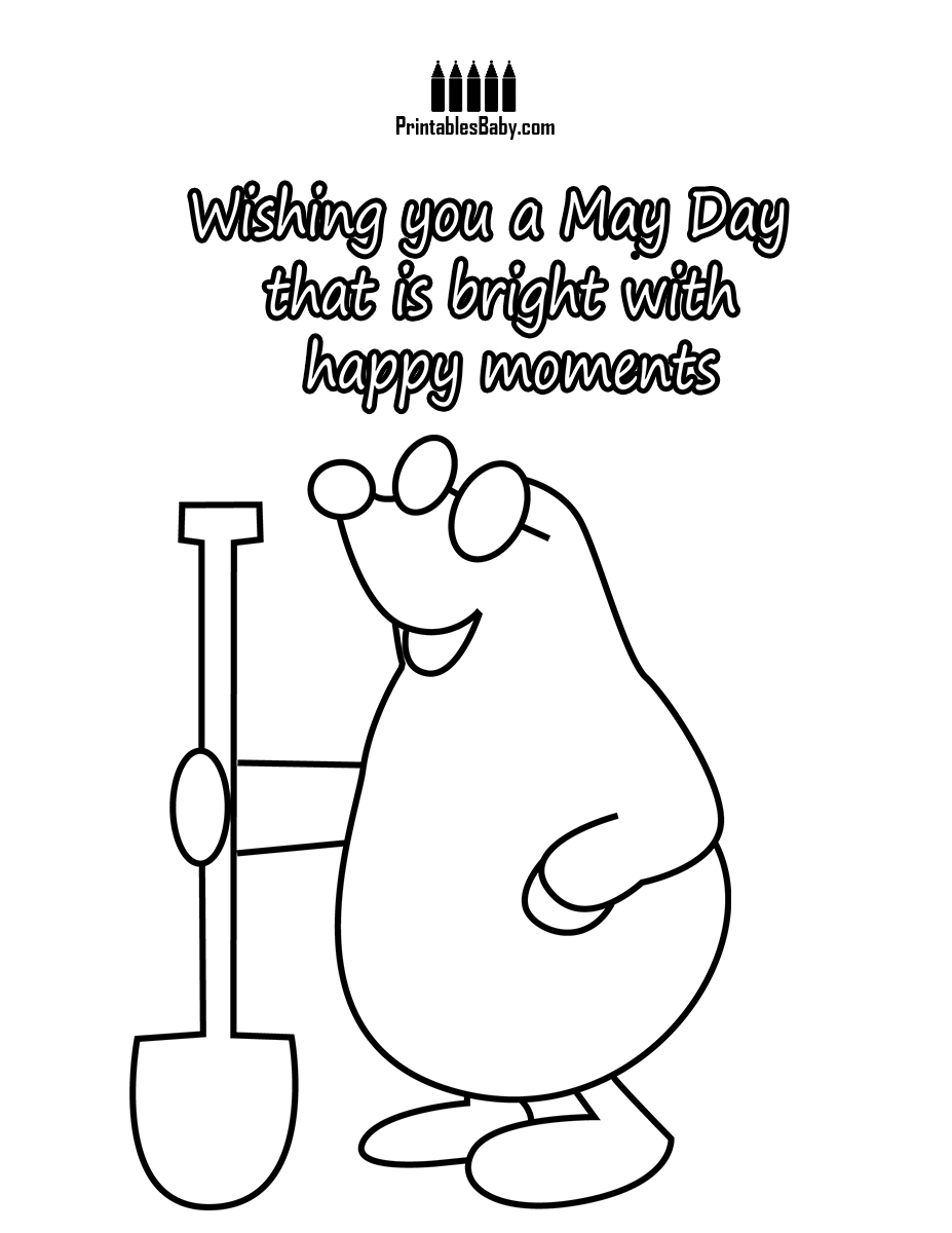 May Day Coloring Pages at GetColorings.com | Free printable colorings