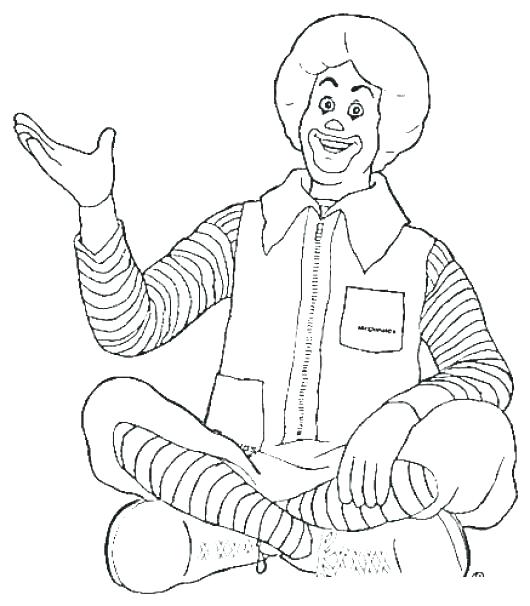 Mcdonalds Coloring Pages At Getcolorings Free Printable Colorings