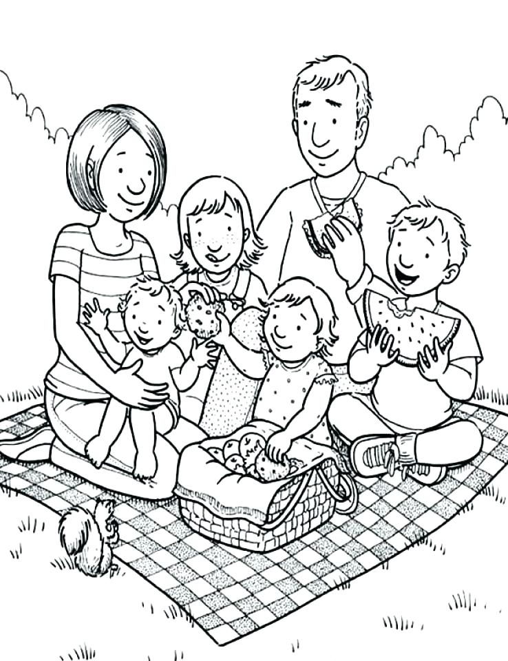 Me And My Family Coloring Pages at GetColorings.com | Free printable