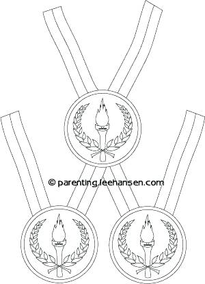 Medal Coloring Page at GetColorings.com | Free printable colorings