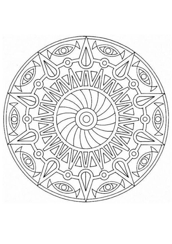 Medallion Coloring Pages at GetColorings.com | Free printable colorings