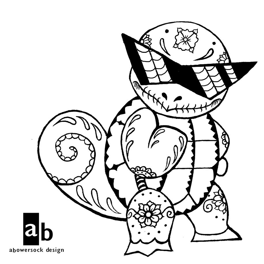 Mega Blastoise Coloring Pages at GetColorings.com | Free printable