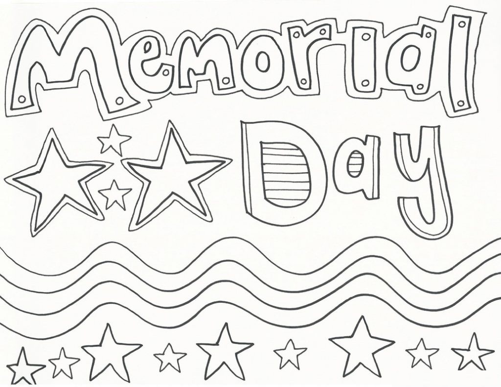 Memorial Day Coloring Sheets Printable