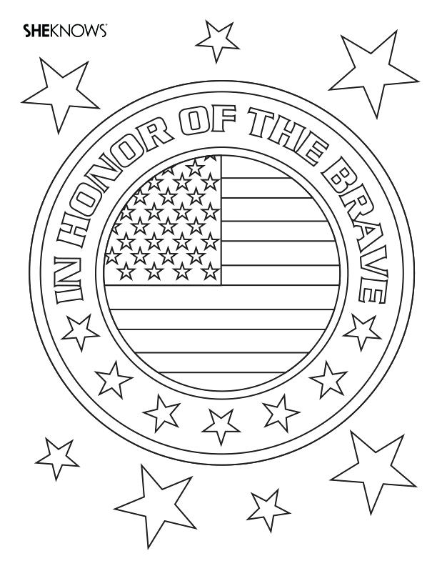 Memorial Day Coloring Pages Printable at GetColorings.com | Free