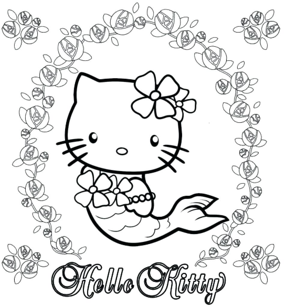 Mermaid Coloring Pages Easy at GetColorings.com | Free printable