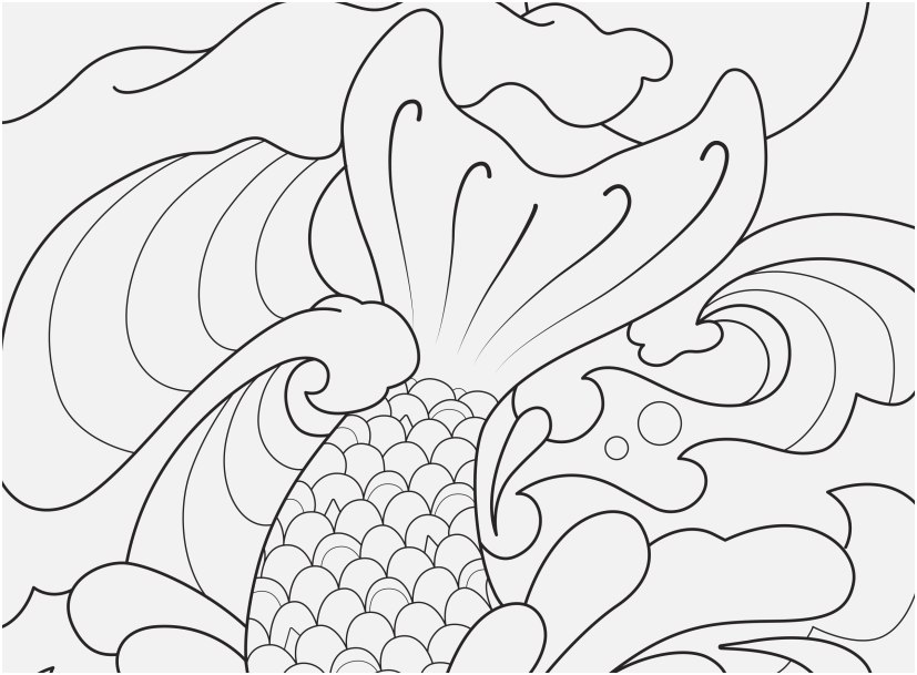 Mermaid Tail Coloring Page at GetColorings.com | Free ...