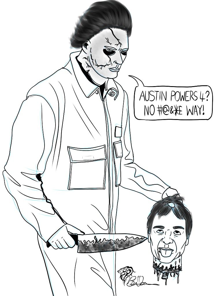 Michael Myers Mask Pages Coloring Pages