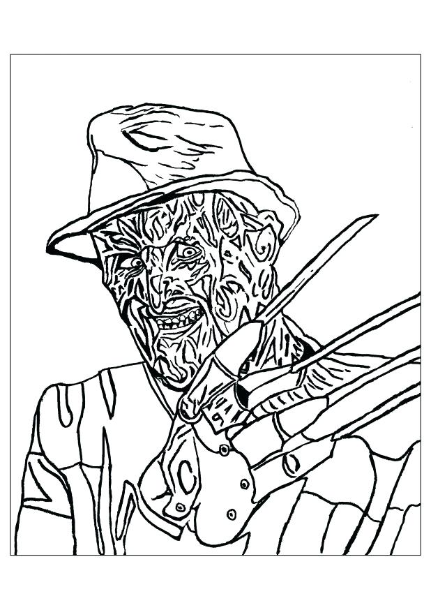 Michael Myers Coloring Pages at GetColorings.com | Free printable