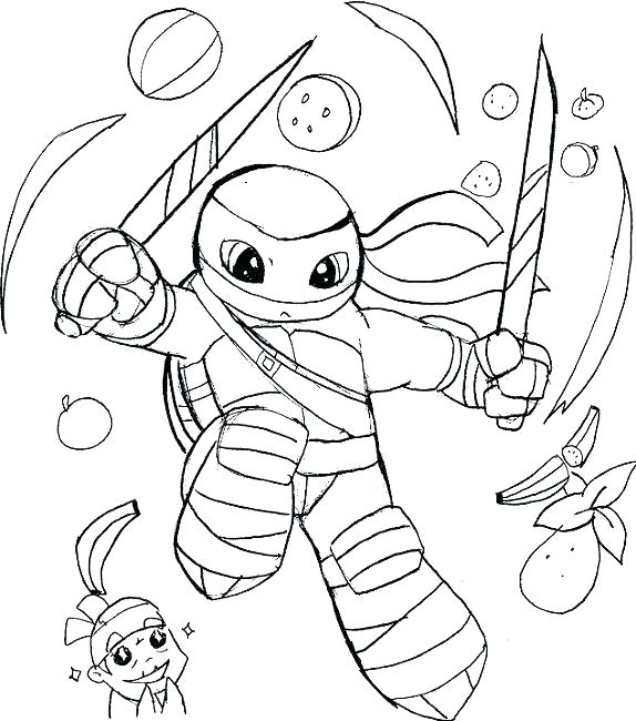 Michelangelo Ninja Turtle Coloring Page At GetColorings Free 