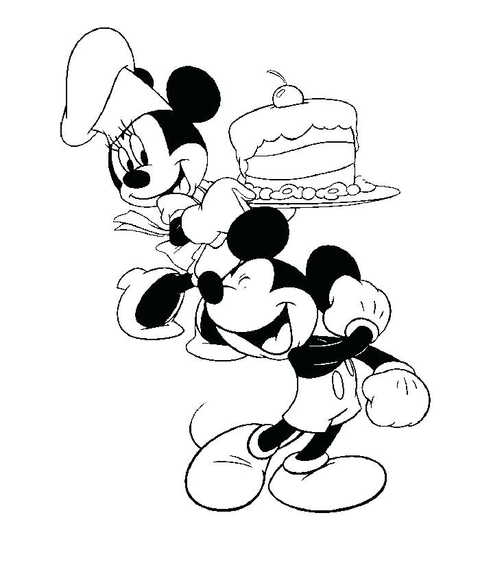 Mickey And Minnie Wedding Coloring Pages at GetColorings.com | Free