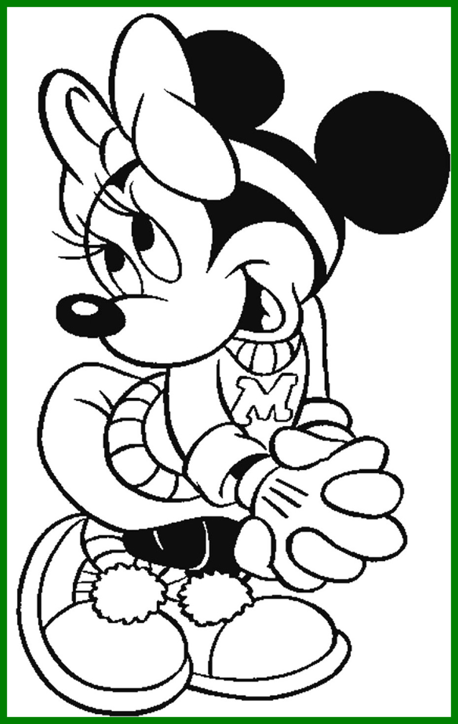 Mickey Mouse And Minnie Mouse Coloring Pages At GetColorings Free 