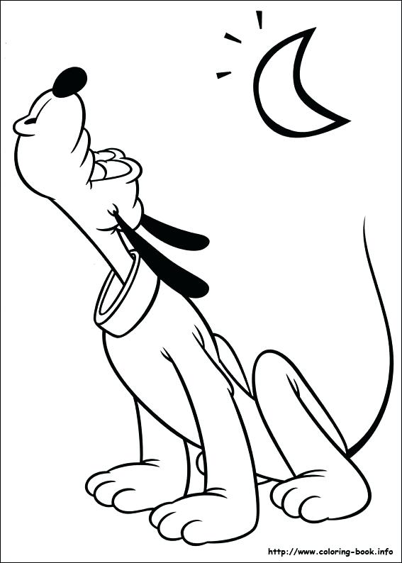 Mickey Mouse And Pluto Coloring Pages at GetColorings.com | Free