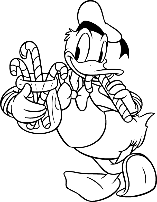 Mickey Mouse Christmas Coloring Pages at GetColorings.com | Free