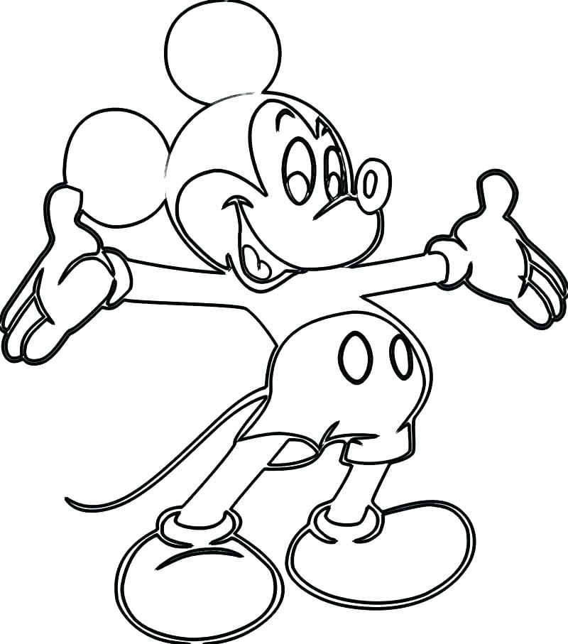 Mickey Mouse Easter Coloring Pages at GetColorings.com | Free printable