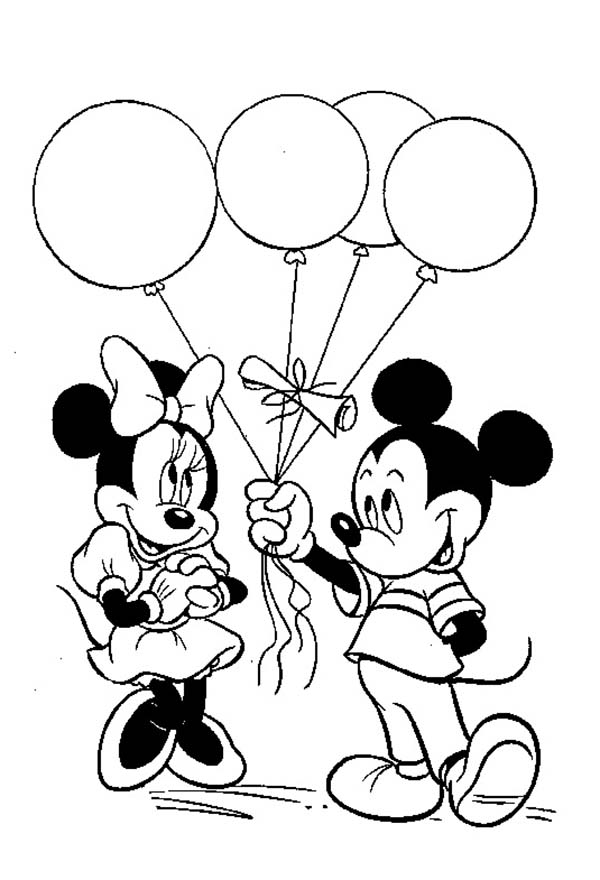 Mickey Mouse Valentine Coloring Pages At GetColorings Free Printable Colorings Pages To