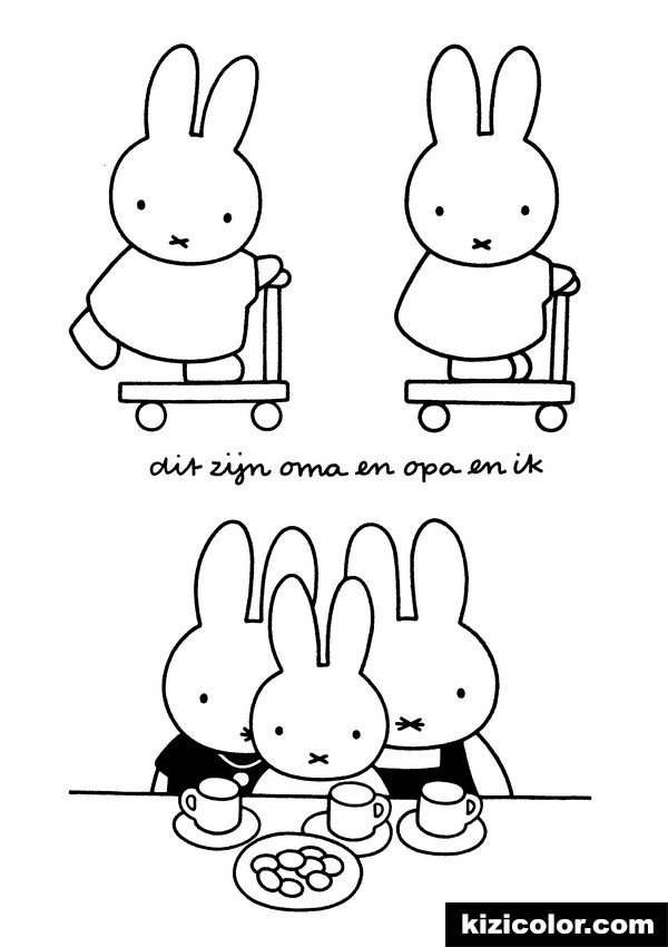 Miffy Coloring Pages At Getcolorings Com Free Printable Colorings Pages To Print And Color