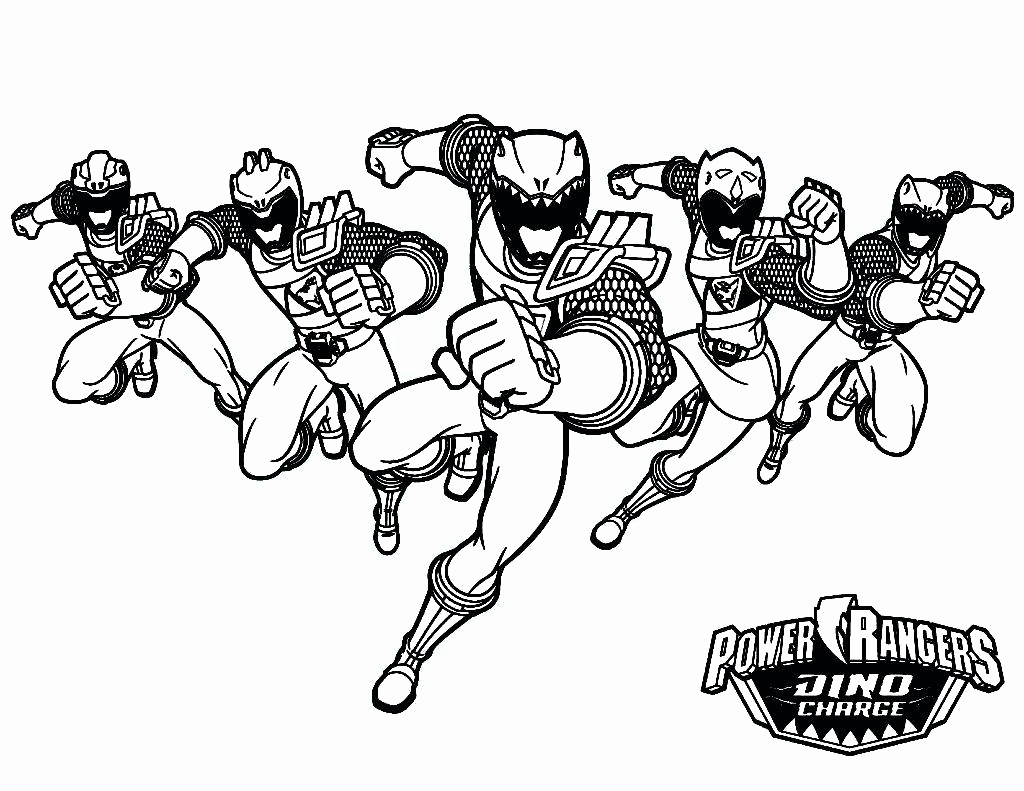 Mighty Morphin Power Rangers Coloring Pages Coloring Pages
