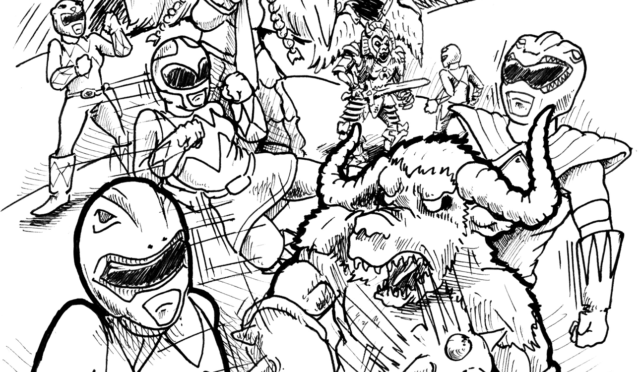 Mighty Morphin Power Rangers Coloring Pages At GetColorings Free Printable Colorings Pages 