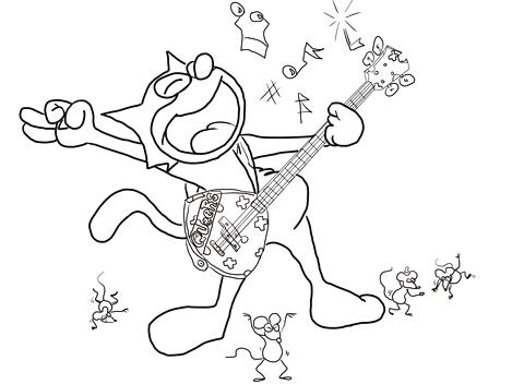 Mighty Mouse Coloring Pages at GetColorings.com | Free printable