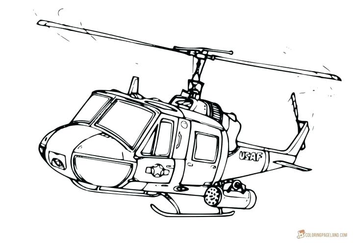 Military Helicopter Coloring Pages At GetColorings Free Printable 