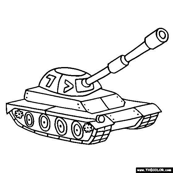 Ww2 Tank Coloring Pages At Free Printable Colorings