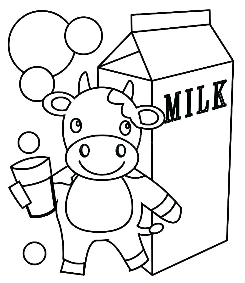 Milkshake Coloring Page at GetColorings.com | Free ...