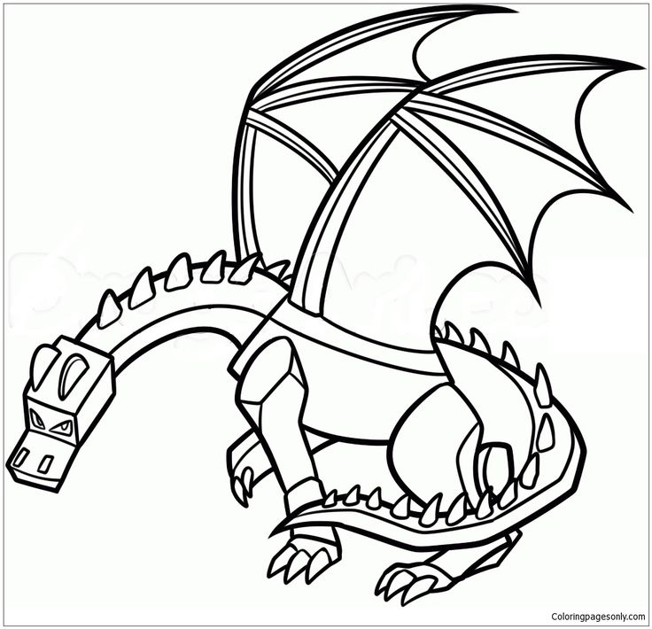 Minecraft Characters Coloring Pages at GetColorings.com | Free
