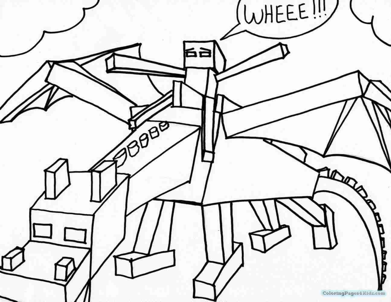 Minecraft Coloring Pages