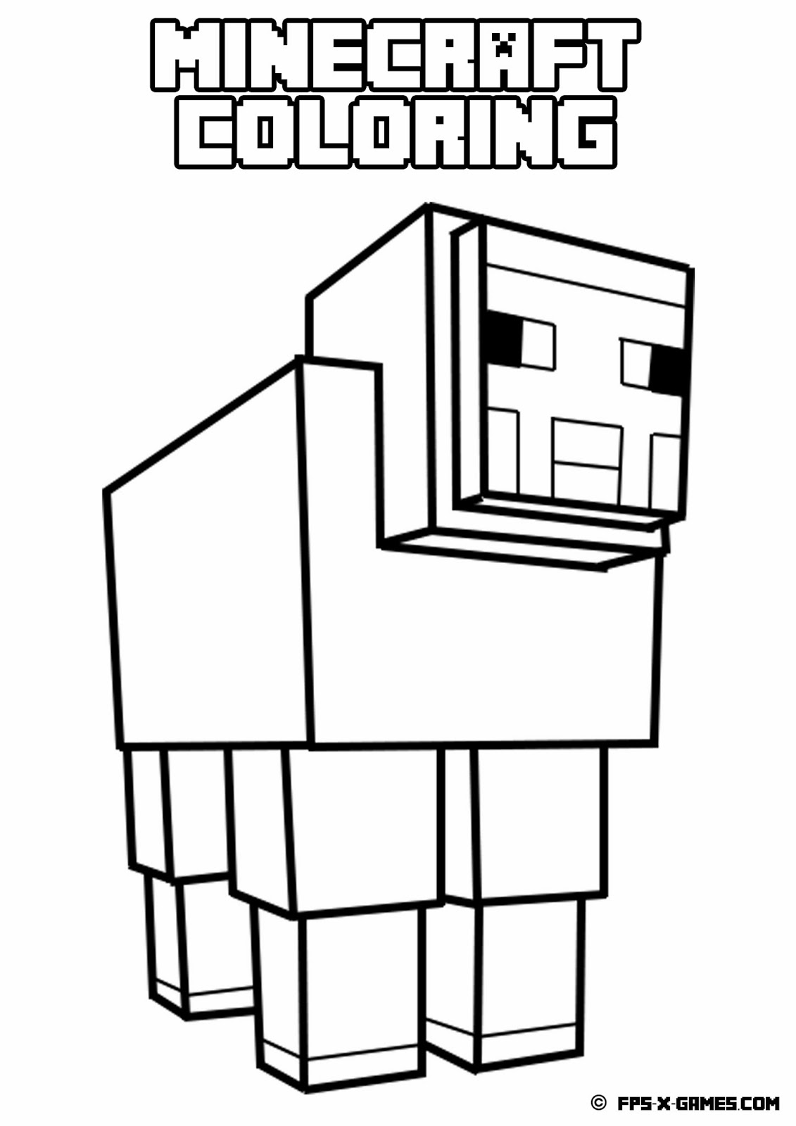 Minecraft Coloring Pages Creeper Face at GetColorings.com | Free