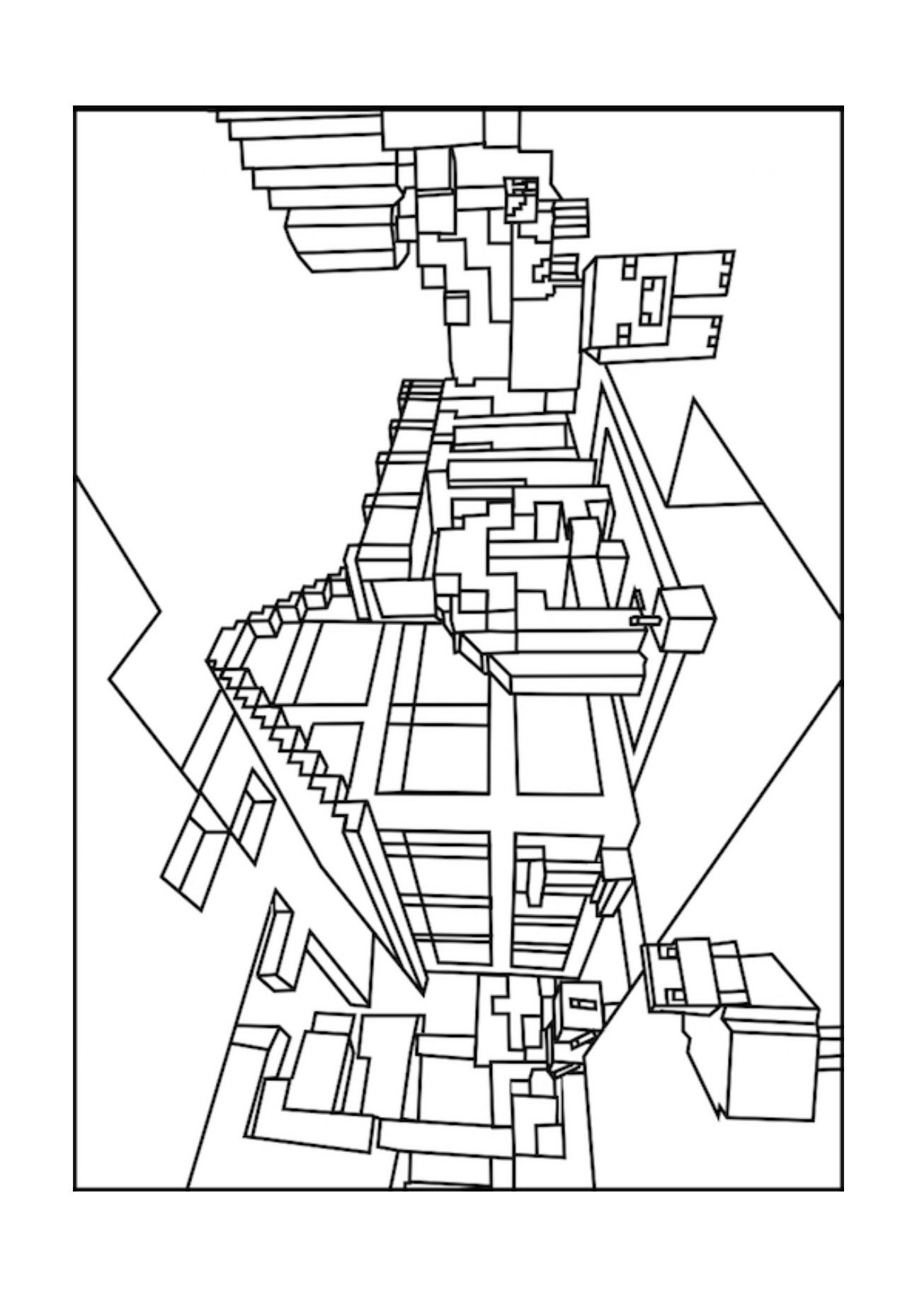 Minecraft Coloring Pages Enderman at GetColorings.com | Free printable