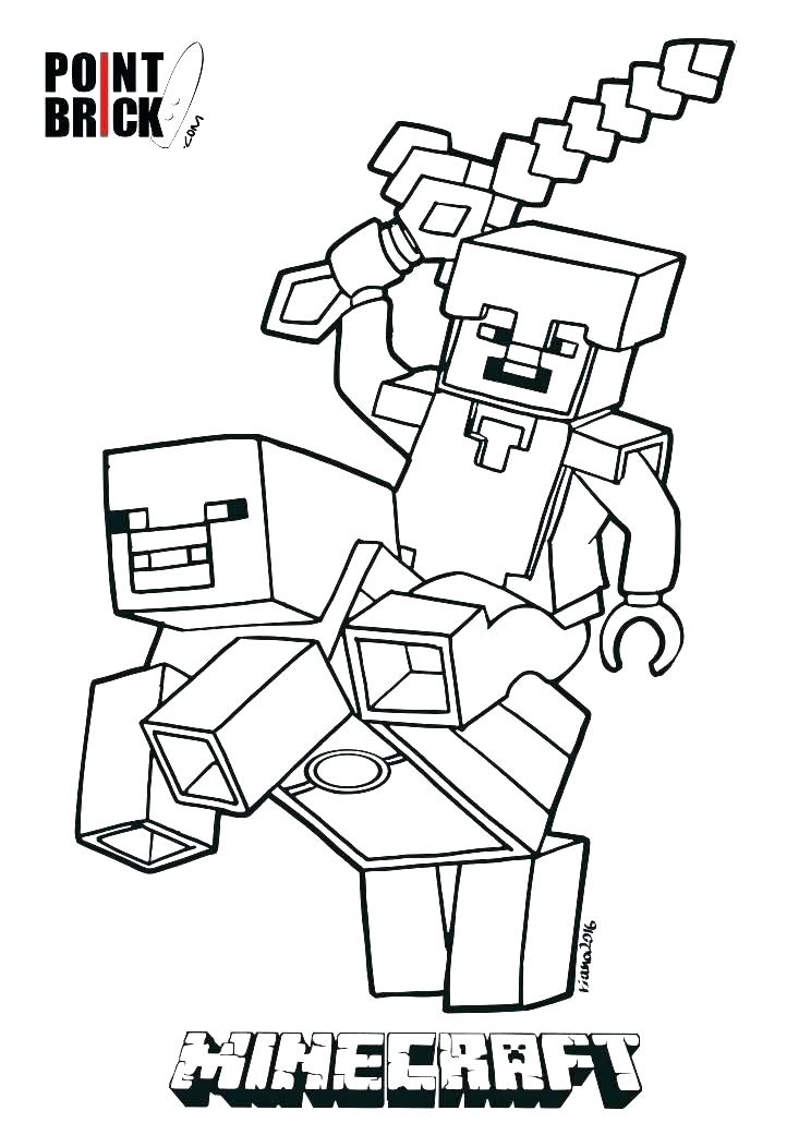 Minecraft Coloring Pages Wither at GetColorings.com | Free printable